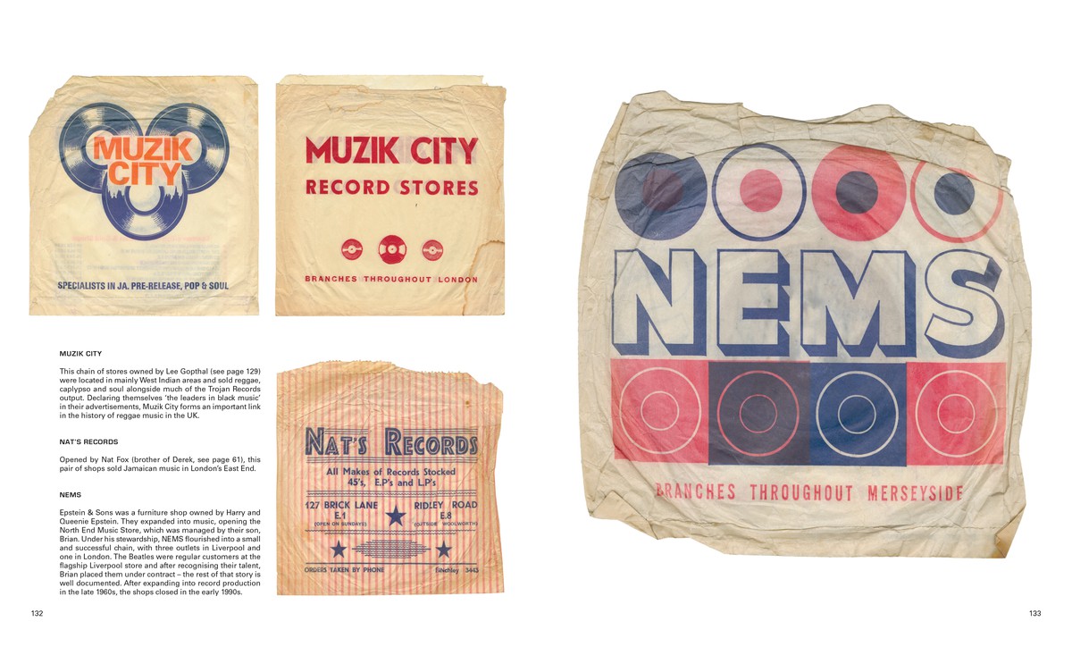 Retro discount record bags